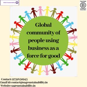 Global Communityu of people using business as a force for good