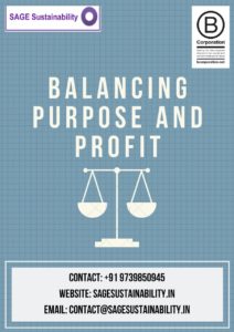 Balancing purpose and profit